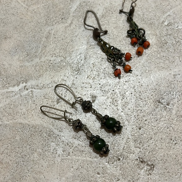 Bundled silver earrings - Picture 3 of 4